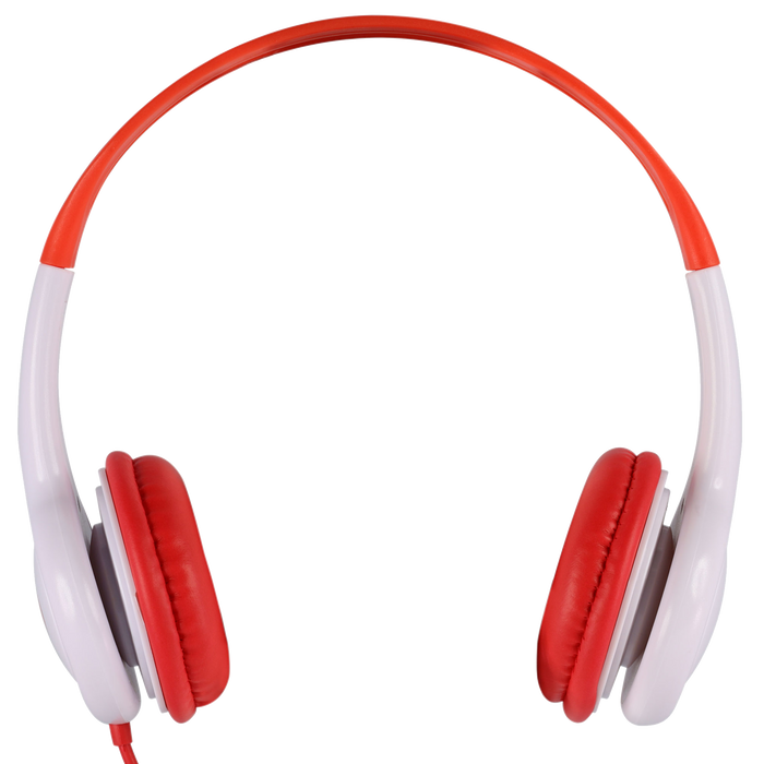 Moki Volume Limited Headphones for Kids - Red MKACC-HPKR
