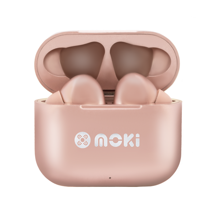 MokiPods True Wireless Stereo Earbuds - Rose Gold MKACC-TWSMPRG