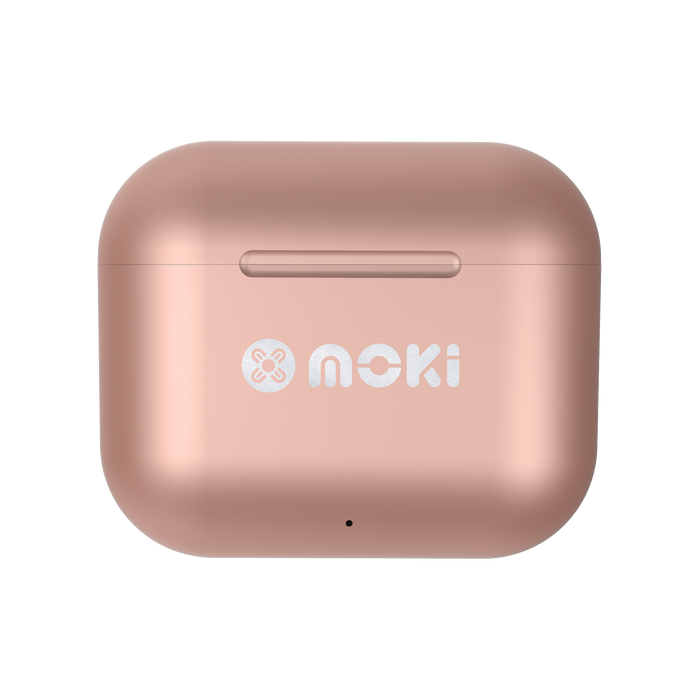 MokiPods True Wireless Stereo Earbuds - Rose Gold MKACC-TWSMPRG