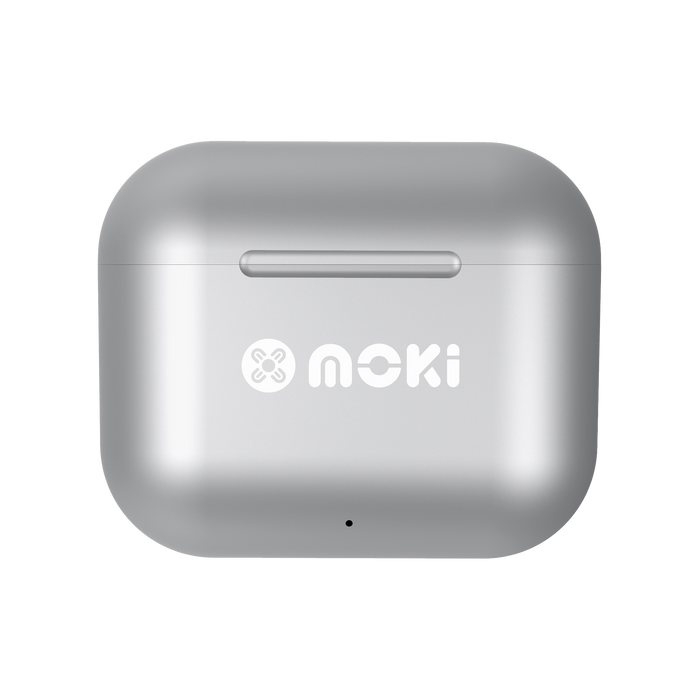 MokiPods True Wireless Stereo Earbuds - Silver MKACC-TWSMPSV
