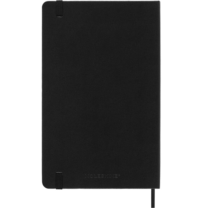 Moleskine 2026/2027 18 Months Weekly + Notes Planner, Hard Cover, 130mm × 210mm Large, Black CX1002554