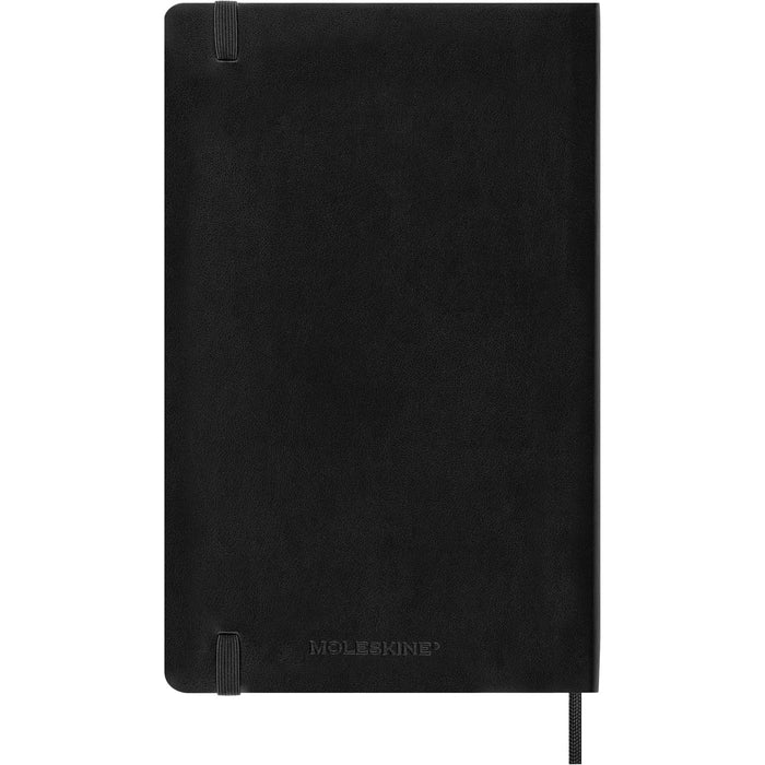 Moleskine 2026/2027 Diary, 18 Months Weekly + Notes, Soft Cover, 130mm × 210mm Large, Black CX1002557