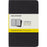 Moleskine 90mm x 140mm Pocket Size Cahier Journals, Black Square, Pack of 3 CXMQP312