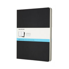 Moleskine Cahier Journal, 190mm x 250mm XL Size, Dotted, Black, 3 Pack CXMQP324
