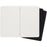 Moleskine Cahier Squared Notebook, 130mm x 210mm Large Size, Squared, Black, 3 Pack CXMQP317