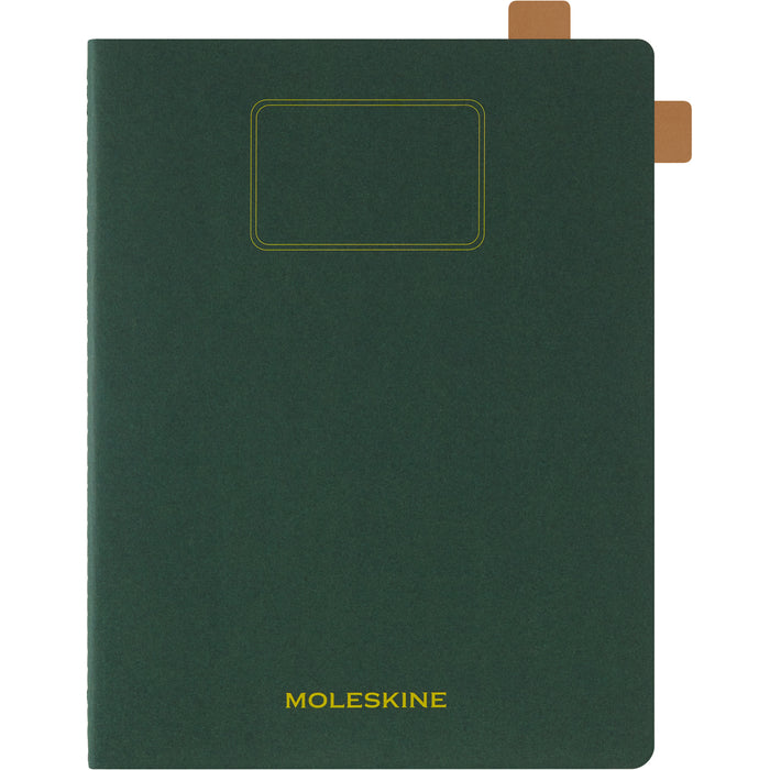 Moleskine Cahier Student Journal, XXL 216mm x 279mm, Plain, Myrtle Green CX1002226