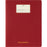 Moleskine Cahier Student Journal, XXL 216mm x 279mm, Plain, Red CX1002225