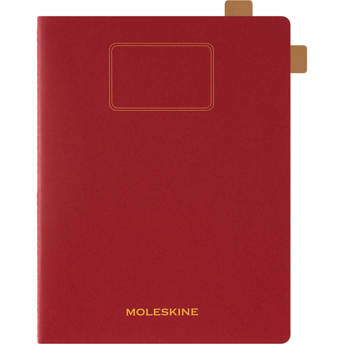 Moleskine Cahier Student Journal, XXL 216mm x 279mm, Plain, Red CX1002225