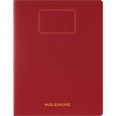 Moleskine Cahier Student Journal, XXL 216mm x 279mm, Plain, Red CX1002225