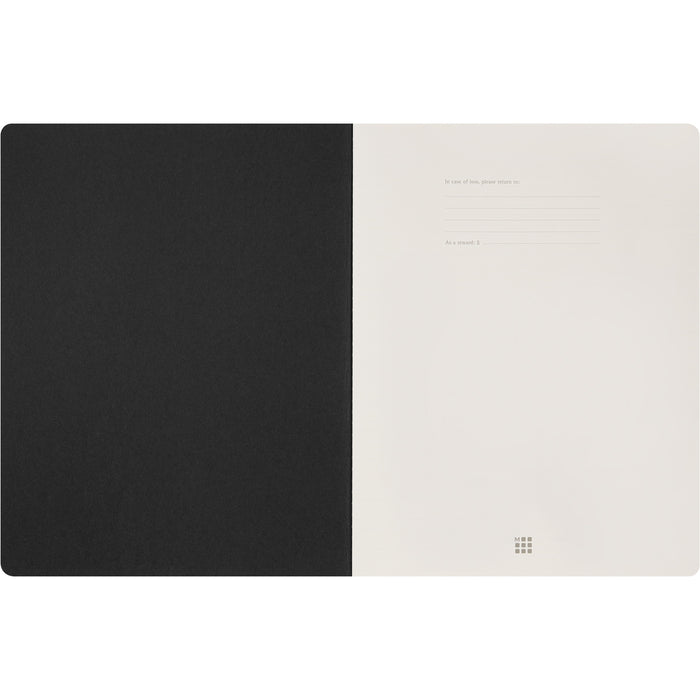 Moleskine Cahier Student Journal, XXL 216mm x 279mm, Ruled, Black CX1002220