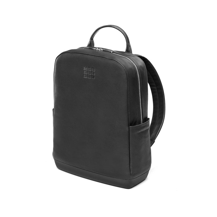 Moleskine Classic Leather Backpack, Black, 32cm x 42cm x 11cm, Volume: 13 liters CXMET74UBKBK