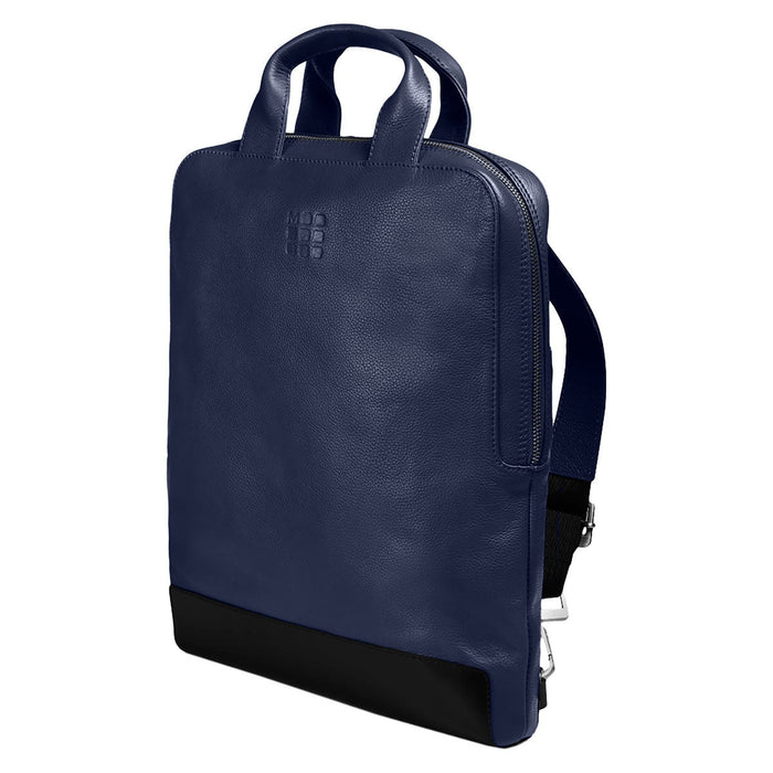 Moleskine Classic Leather Device Bag, Vertical, Sapphire Blue, 30cm x 8.5cm x 40cm CXMET84DBVB20