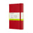 Moleskine Classic Notebook, 115mm x 175mm Medium Size, Plain, Hard Cover, Scarlet Red CXMQP052F2