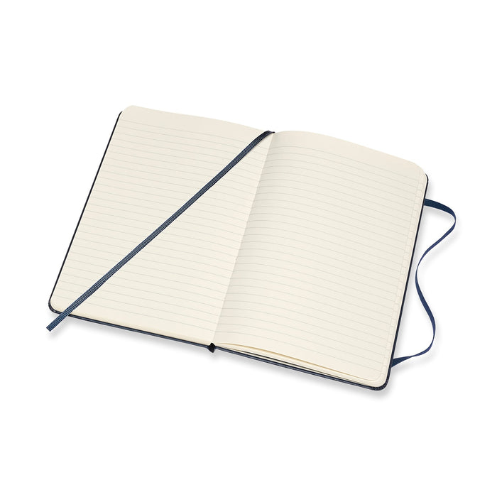 Moleskine Classic Notebook, 115mm x 175mm Medium Size, Ruled, Hard Cover, Sapphire Blue CXMQP050B20
