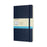 Moleskine Classic Notebook, 130mm x 210mm Large Size, Dotted, Soft Cover, Sapphire Blue CXMQP619B20