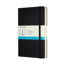 Moleskine Classic Notebook, 130mm x 210mm Large Size Expanded, Dotted, Hard Cover, Black CXMQP066EXP