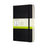 Moleskine Classic Notebook, 130mm x 210mm Large Size Expanded, Hard Cover, Plain, Black CXMQP062EXP