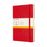 Moleskine Classic Notebook, 130mm x 210mm Large Size Expanded, Hard Cover, Ruled Scarlet Red CXMQP060EXPF2