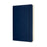 Moleskine Classic Notebook, 130mm x 210mm Large Size Expanded, Soft Cover, Plain, Sapphire Blue CXMQP618EXPB20