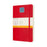 Moleskine Classic Notebook, 130mm x 210mm Large Size Expanded, Soft Cover, Ruled, Scarlet Red CXMQP616EXPF2