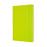 Moleskine Classic Notebook, 130mm x 210mm Large Size, Hard Cover, Plain, Lemon Green CXMQP062C2