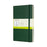 Moleskine Classic Notebook, 130mm x 210mm Large Size, Hard Cover, Plain Myrtle Green CXMQP062K15