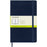 Moleskine Classic Notebook, 130mm x 210mm Large Size, Hard Cover, Plain, Sapphire Blue CXMQP062B20