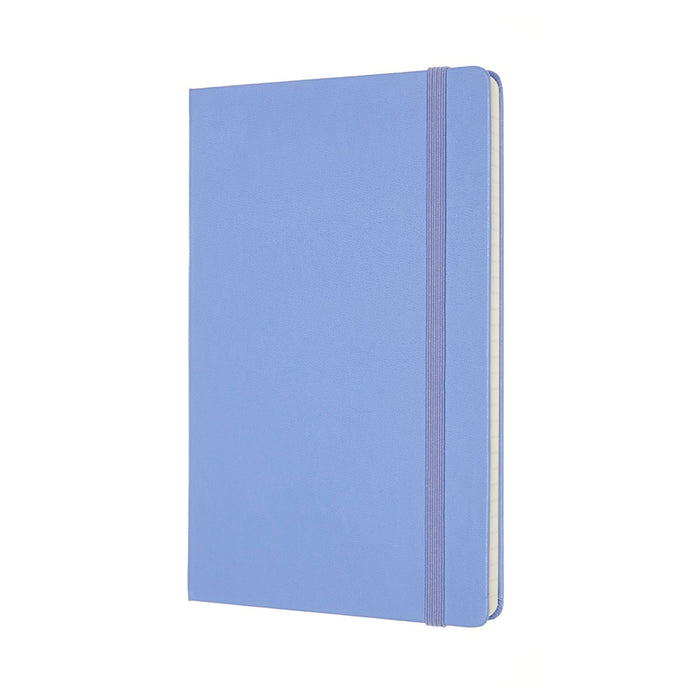 Moleskine Classic Notebook, 130mm x 210mm Large Size, Hard Cover, Ruled, Hydrangea Blue CXMQP060B42