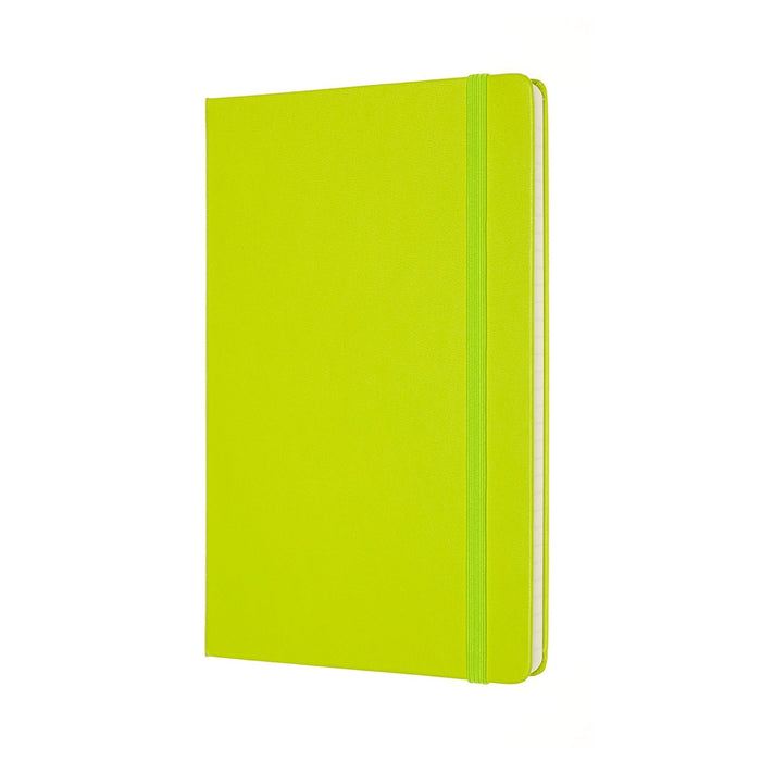 Moleskine Classic Notebook, 130mm x 210mm Large Size, Hard Cover, Ruled, Lemon Green CXMQP060C2