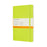 Moleskine Classic Notebook, 130mm x 210mm Large Size, Ruled, Soft Cover, Lemon Green CXMQP616C2