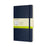 Moleskine Classic Notebook, 130mm x 210mm Large Size, Soft Cover, Plain, Sapphire Blue CXMQP618B20