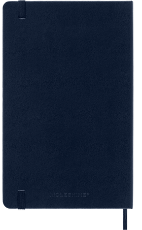 Moleskine Classic Notebook, 130mm x 210mm Large Size, Squared, Hard Cover, Sapphire Blue CXMQP061B20