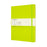 Moleskine Classic Notebook, 190mm x 250mm XL Size, Plain, Hard Cover, Lemon Green CXMQP092C2