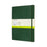 Moleskine Classic Notebook, 190mm x 250mm XL Size, Plain, Soft Cover, Myrtle Green CXMQP623K15