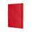 Moleskine Classic Notebook, 190mm x 250mm XL Size, Plain, Soft Cover, Scarlet Red CXMQP623F2