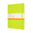 Moleskine Classic Notebook, 190mm x 250mm XL Size, Ruled, Soft Cover, Lemon Green CXMQP621C2