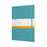 Moleskine Classic Notebook, 190mm x 250mm XL Size, Ruled, Soft Cover, Reef Blue CXMQP621B35