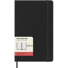 Moleskine Diary 18M Daily, 130mm x 210mm Large Size, Hard Cover, Black CXMDHB18DC3Y24