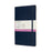 Moleskine Double Layout Notebook, 130mm x 210mm Large Size, Plain & Ruled, Soft Cover, Sapphire Blue CXMNB313SB20