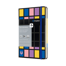 Moleskine Dropbox Smart Notebook, Black, Hard Cover, Plain CXMSKSMNB33DBOX01