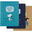 Moleskine LE Cahier Ruled Journals, XL 190mm x 250mm, Peanuts, Assorted Colour Cover, Pack of 3 CX1002239