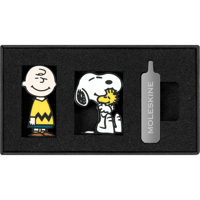 Moleskine LE Pins, Peanuts, Set of 2, Snoopy and Charlie CX1002238