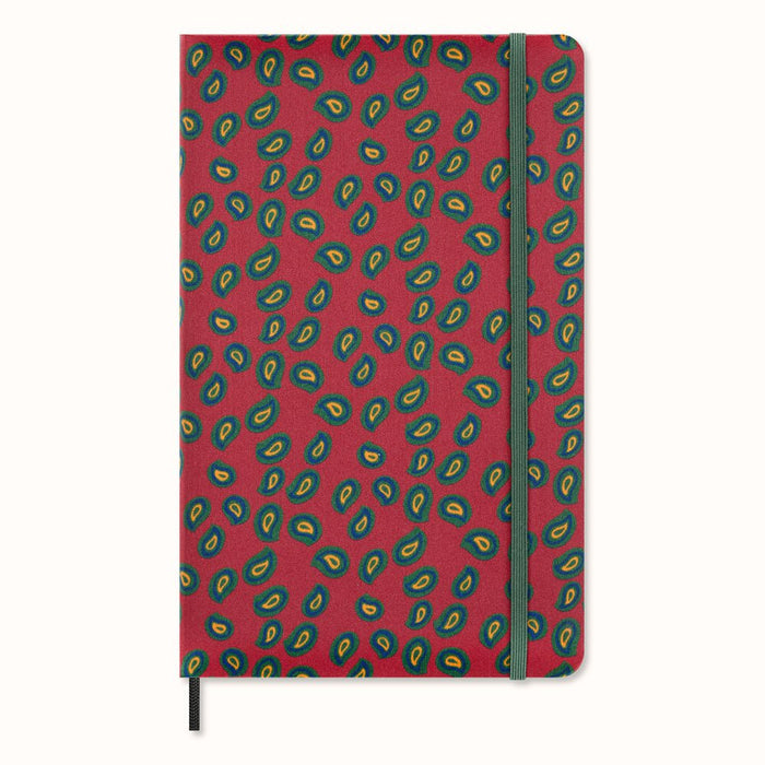 Moleskine LE Professional Notebook Silk Bordeaux, 130mm x 210mm Large Size, Ruled, Hard Cover with Gift Box CXMLEPSILKQP060BDXBOX