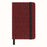 Moleskine LE Shine Notebook Metallic Red, 65mmx 100mm XS Size, Plain, Hard Cover with Gift Box CXMLEHSHINEMP012MRED