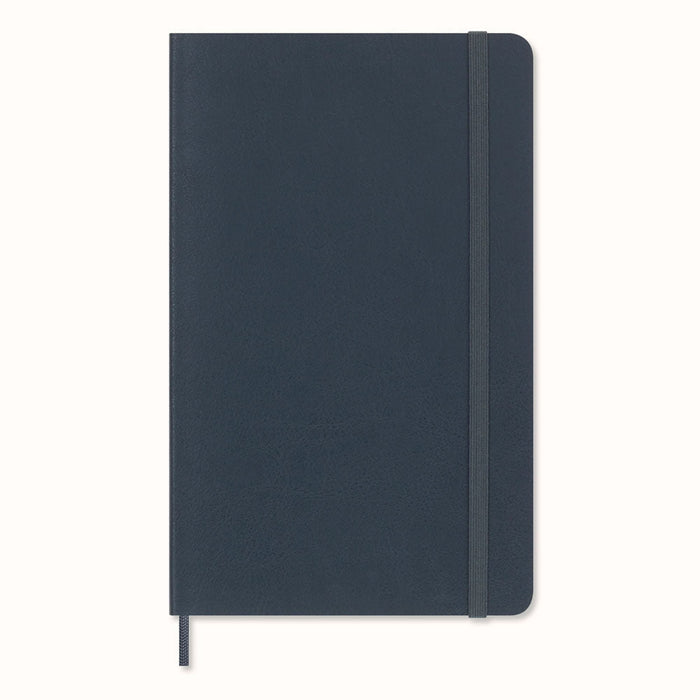 Moleskine LE Vegea Notebook, Capri Petroleum, , 130mm x 210mm Large Size, Ruled, Soft Cover with Gift Box CXMQP616B14VCAPRIBOX