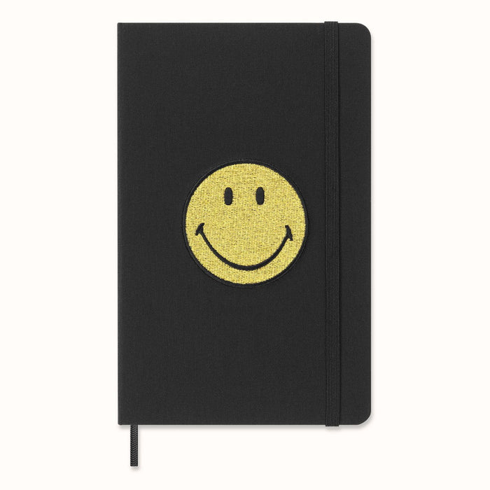 Moleskine Limited Edition 13cm x 21cm Large Notebook Ruled Smiley CXMLESMILEYNTBK