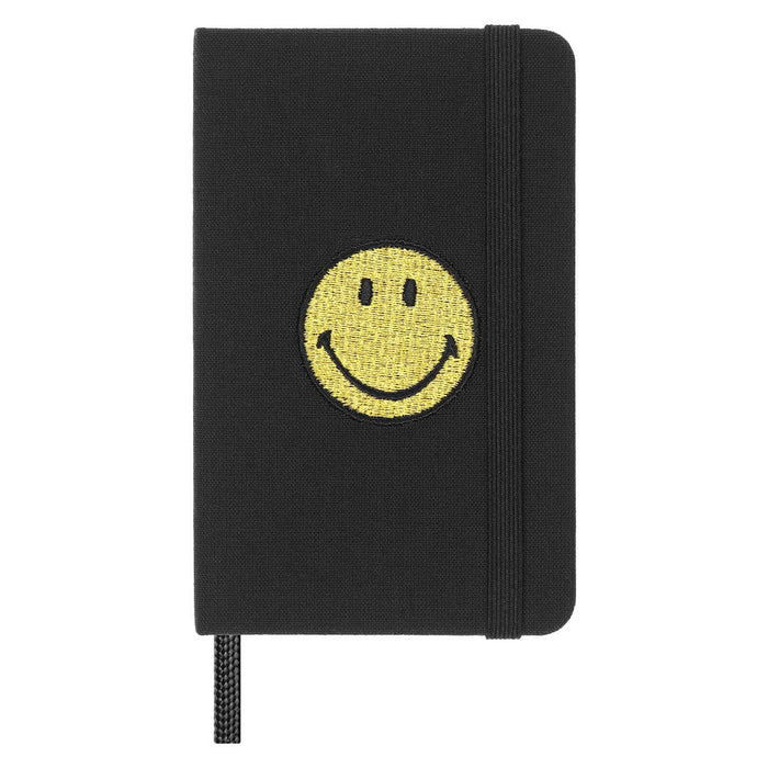 Moleskine Limited Edition 6.5cm x 10.5cm XS Notebook Plain Smiley CXMLESMILEYXSPLANCLT