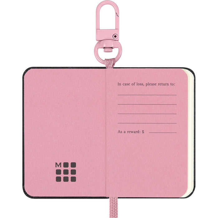 Moleskine Limited Edition Blackpink Mini Notebook Plain with Charm CX1002542