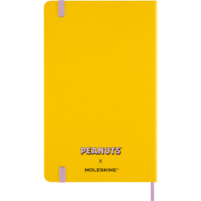 Moleskine Limited Edition Hard Cover Ruled Notebook, Large 210mm x 130mm, Peanuts CX1002240