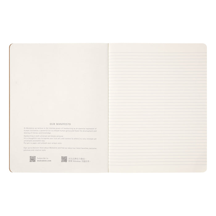 Moleskine Limited Edition Harry Potter Cahier Notebook, 190mm x 250mm XL Size, Wingardum CX1000487